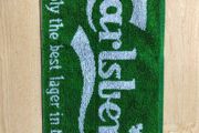 Carlsberg beer towel