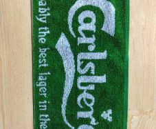Carlsberg beer towel