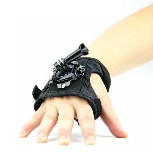 360 Swivel Glove Mount Wrist Strap for GoPro, SJCAM, Xiaomi Yi & Action Cameras - Size L - 21312