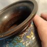 Large Early Twentieth Century Japanese Champleve Bronze Case Image 9