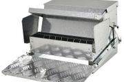 11.5KG Automatic Chicken Poultry Feeder Rat Proof Treadle Self Opening with Galvanized Steel and Aluminium
