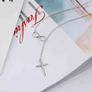 Beautiful Necklace 925 Cross Infinity Image 2