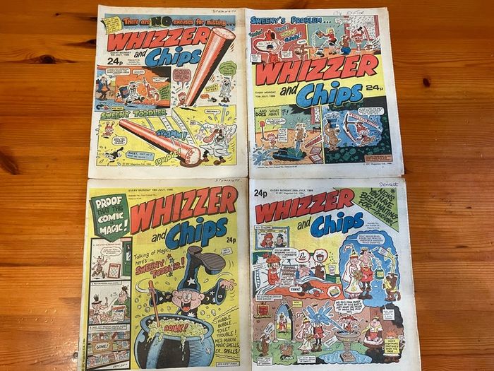 Comics: 'Whizzer and Chips' 1986 (28 numbers)