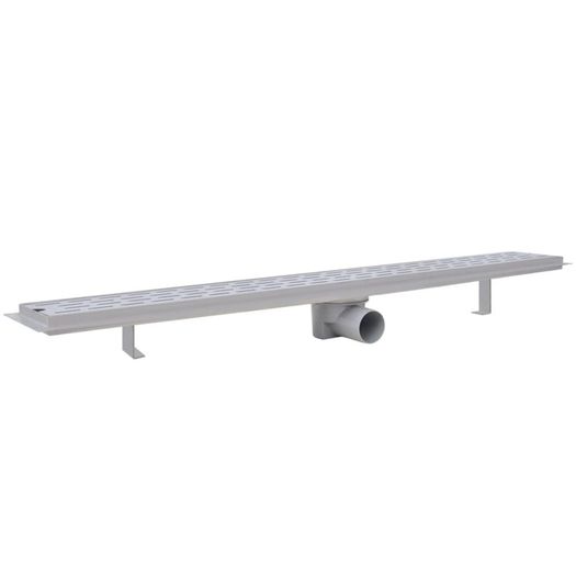 Linear Shower Drain 2 pcs Line 930x140 mm Stainless Steel