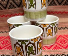 Retro 70s Egg Cups