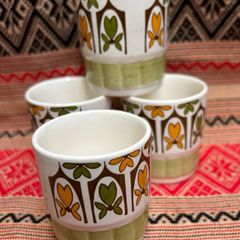 Retro 70s Egg Cups