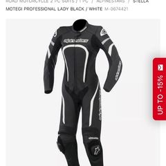 Alpinestars full leather suit
