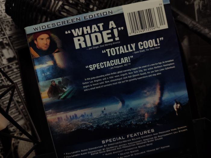 The Day After Tomorrow ! DVD ! Lenticular Slipcase  ! 2004 !