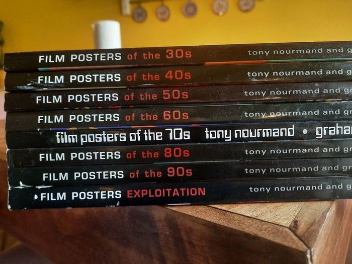Film Posters of 30s to 90s Collection by Graham Marsh