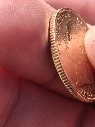 1861 22k Gold Soverign