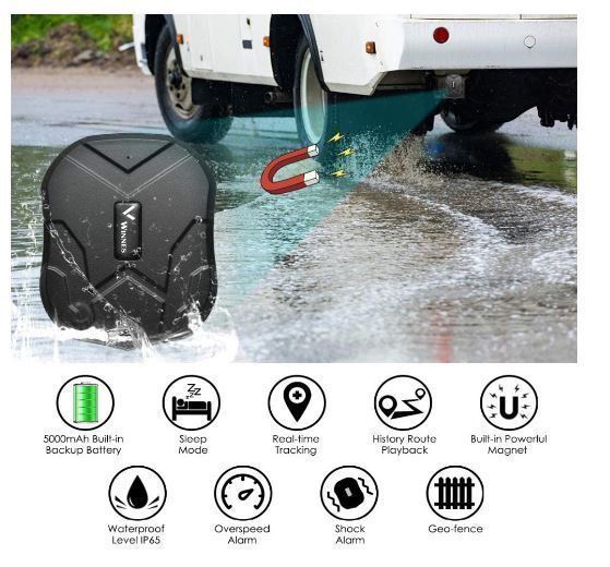 GPS Tracker 3G Magnetic Waterproof Vehicle