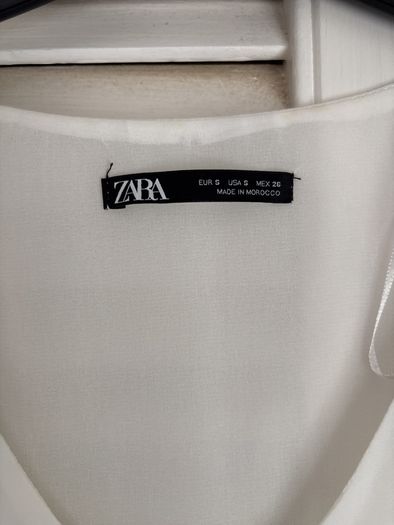 Ladies white smart top
