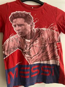 Messi t shirt red Name It brand 8 y