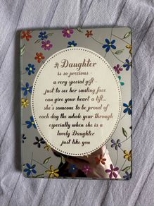 Brand new daughter decoration gift ornament keepsake frame