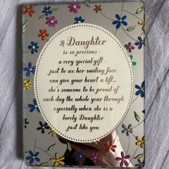 Brand new daughter decoration gift ornament keepsake frame