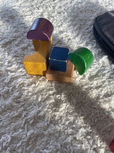 Montessori wooden giant building blocks