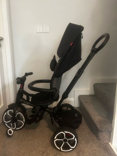 Q Play 6 in 1 Trike - Black