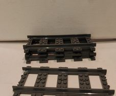 Lego City Train Tracks 53401 Straight RC Lot of 4