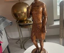 Old Hand Carved Wooden Sculpture