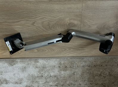 Ergotron LX Wall Monitor Arm - Polished Aluminium