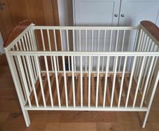 Cosatto cream wooden cot