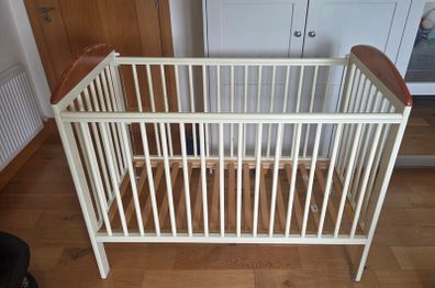 Cosatto cream wooden cot