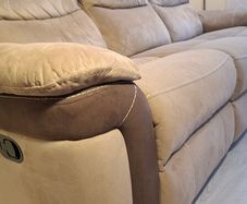 Comfortable 3 Seater recliner couch Harvey Norman