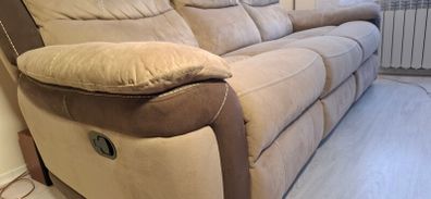 Comfortable 3 Seater recliner couch Harvey Norman