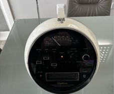 Weltron Space Ball plus collection of 8track tapes