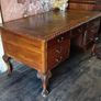 A Chippendale style mahogany Partners Desk Image 5