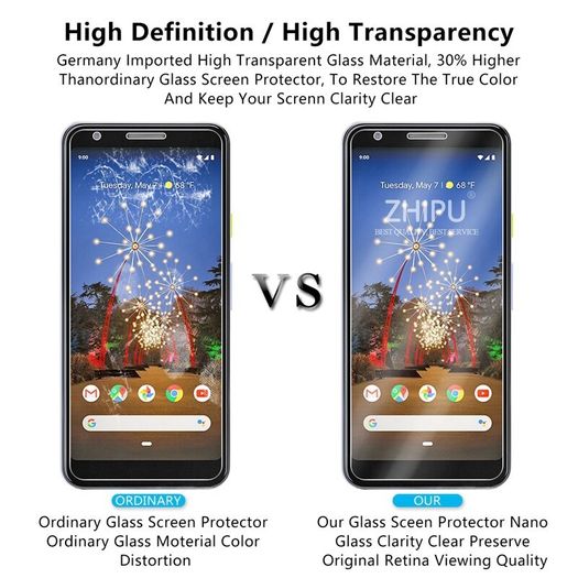 Tempered Glass For Google Pixel 3a XL Screen Protector 2.5D 9H Tempered Glass For Google 3a XL G020C Protective Film 6.0