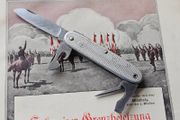 Vintage Wenger Alox Soldier Original Swiss Army Knife Issued year 1972 Discontinued Model Collectable