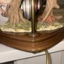Large vintage double doves table lamp 65cm Image 5