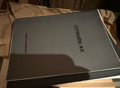 Citroen AX handbook