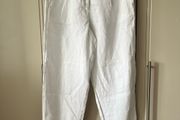 M&amp;S linen trousers uk8