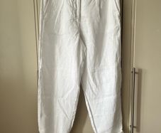 M&S linen trousers uk8