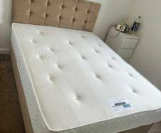 New Stylish Double 4ft, 4ft6, King 5ft And 6ft Superking Sizes Divan Beds Instock. Drawers And Optional Tufted Mattresses Available. Free Delivery