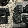 motorbike suit gloves and helmet Image 4