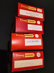 TRIANG Rail Trucks Wagons Vans