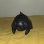 Vintage hand carved wooden Turtle trinket box Image 6