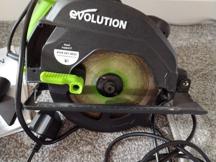 Evolution F165CCSL 165mm Multi-Material Circular Saw