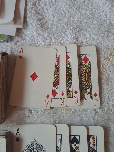 Vintage playing cards,VIGSOL Tractor Oil.