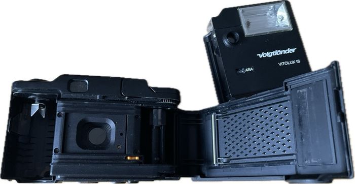Voigtlander Vito Balda with Vitolux 18 flash