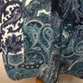 Susan Graver blue paisley blouse (XL) Image 5