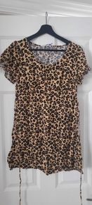 Penneys leopard print dress size 8