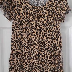 Penneys leopard print dress size 8