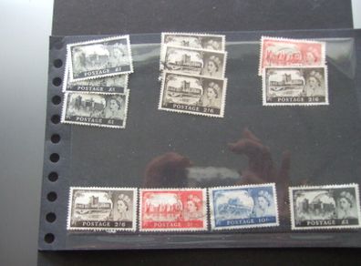 Stamps Of Qe2nd.