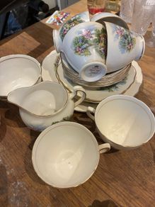 vintage tea set