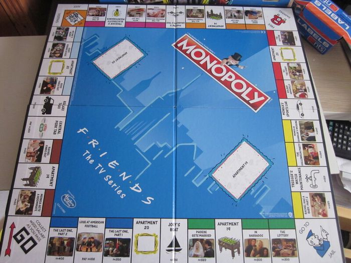 Monopoly Friends The TV series Board Game