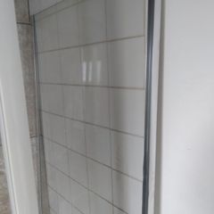 Chrome Shower Panel/Screen